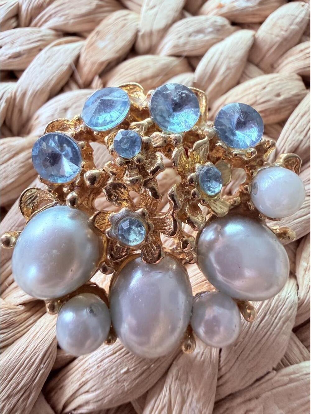 Vintage brooch for the woman who thinks “too much” is a compliment.